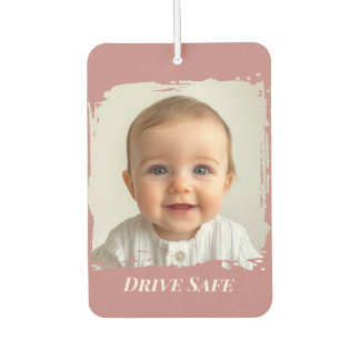 Désodorisant Pour Voiture Photo de famille personnalisée — double face | Voi