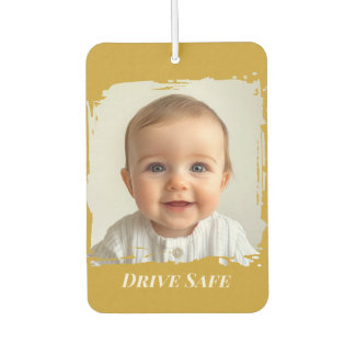 Désodorisant Pour Voiture Photo de famille personnalisée — double face | Voi