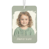 Désodorisant Pour Voiture Photo de famille personnalisée — double face | Voi (Dos)