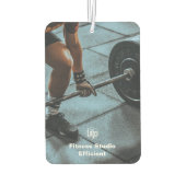 Désodorisant Pour Voiture Photo fitness - Force en cohérence (Dos)