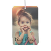 Désodorisant Pour Voiture Photo personnalisée (Devant)