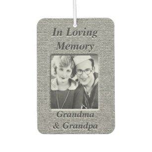 Désodorisant Pour Voiture Photo personnalisée Memorial Air Freshener
