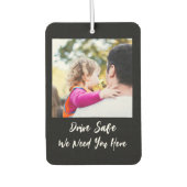 Désodorisant Pour Voiture photo personnalisée pour Man Personnaliser père an (Devant)