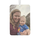 Désodorisant Pour Voiture Photo Portrait Photo Voiture Air Freshener (Dos)