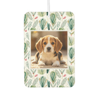 Désodorisant Pour Voiture Photo Scandinavian Christmas Foliage Sage Green