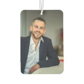 Désodorisant Pour Voiture Photo style couverture du magazine branché Husband (Dos)