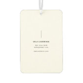 Désodorisant Pour Voiture Photographe Full Simple (Dos)