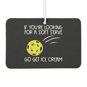 Désodorisant Pour Voiture Pickleball Soft Sert Obtenir Crème Glace Pickle Ba