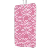 Désodorisant Pour Voiture pink and white geometric (Gauche)