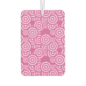 Désodorisant Pour Voiture pink and white geometric (Dos)