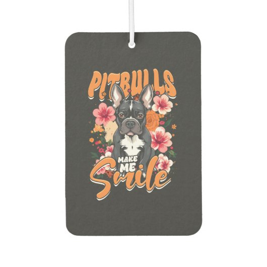 Désodorisant Pour Voiture Pitbull Pitbulls (Devant)