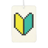 Désodorisant Pour Voiture Pixel 8 bits Wakaba / Mark Shoshinsha (Devant)