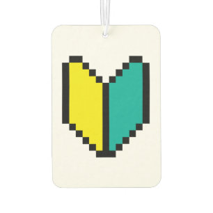 Désodorisant Pour Voiture Pixel 8 bits Wakaba / Mark Shoshinsha