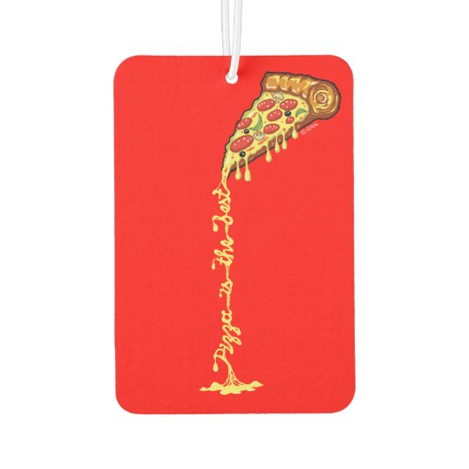 Désodorisant Pour Voiture Pizza (Dos)