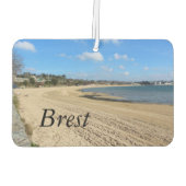 Désodorisant Pour Voiture Plage du Moulin Blanc à Brest (Dos)