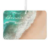 Désodorisant Pour Voiture Plage mer mer sable tropical été (Dos)