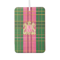 Plaid rose et vert