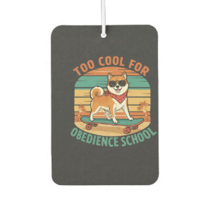 Désodorisant Pour Voiture Planche à roulettes pour chien d'école d'obéissanc