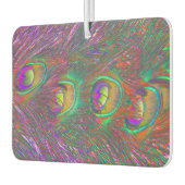 Désodorisant Pour Voiture Plumes Peacock Tinsel de Noël (Gauche)