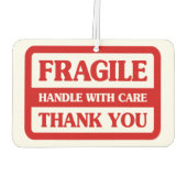 Désodorisant Pour Voiture Poignée Fragile Avec Soin (Dos)