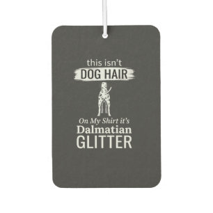 Désodorisant Pour Voiture Poils de chien Dalmatien Paillettes Drôle d'animal