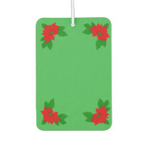 Poinsettia Vert et Rouge