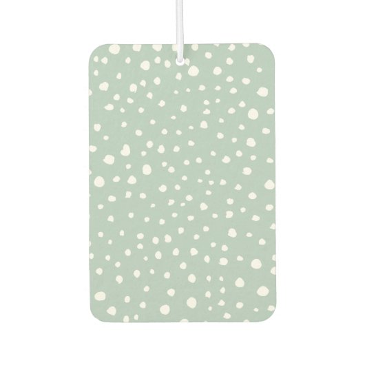 Désodorisant Pour Voiture Points Dalmatiens verts, Points Dalmatiens, Pots D (Devant)