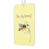 Désodorisant Pour Voiture Pollinating Bumble Bee on a Flower Customized (Gauche)