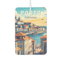 Porto Portugal Travel Art Vintage