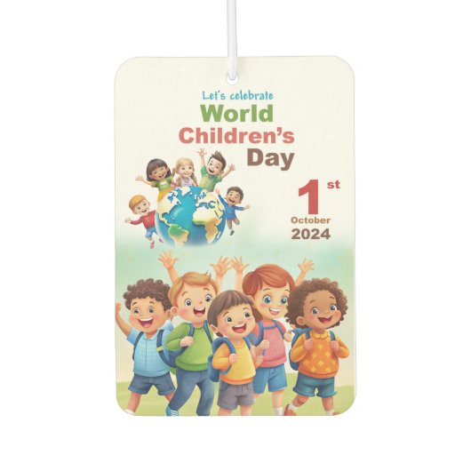 Désodorisant Pour Voiture Portrait Personnalisé Rectangle Air Freshener, Pin (Devant)