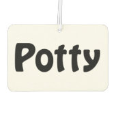 Désodorisant Pour Voiture Potty (Dos)