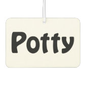 Désodorisant Pour Voiture Potty (Devant)