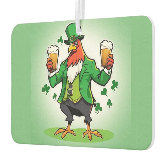 Désodorisant Pour Voiture Poulet vert (Gauche)