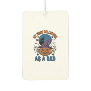 Désodorisant Pour Voiture Premier T-shirt de papa Halloween Vintage Pumpkin