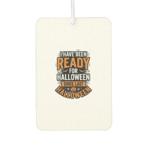Désodorisant Pour Voiture Prêt pour Halloween Vintage Spooky Design de T-shi