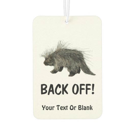 Désodorisant Pour Voiture Prickly Porky (Dos)