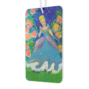 Désodorisant Pour Voiture Princesse "Art by Kids"