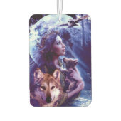 Désodorisant Pour Voiture Princesse et Animaux indiens (Dos)