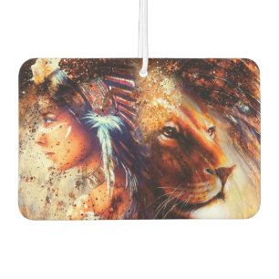 Désodorisant Pour Voiture Princesse et Lion d'Amérique