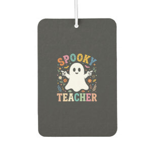 Désodorisant Pour Voiture Prof fantôme mignon Halloween Design_1