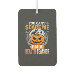 Désodorisant Pour Voiture Professeur de santé Halloween Citrouille effrayant