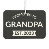 Désodorisant Pour Voiture Promu À Grand-Père Est. 2023 II (Dos)