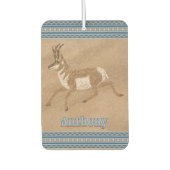 Désodorisant Pour Voiture Pronghorn Antelope à course sud-ouest Personnalisé (Devant)