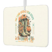 Désodorisant Pour Voiture Proverbes 16:9 (Gauche)