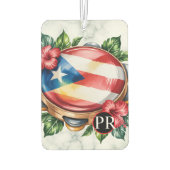 Désodorisant Pour Voiture Puerto Rico Boricua Musician  (Dos)