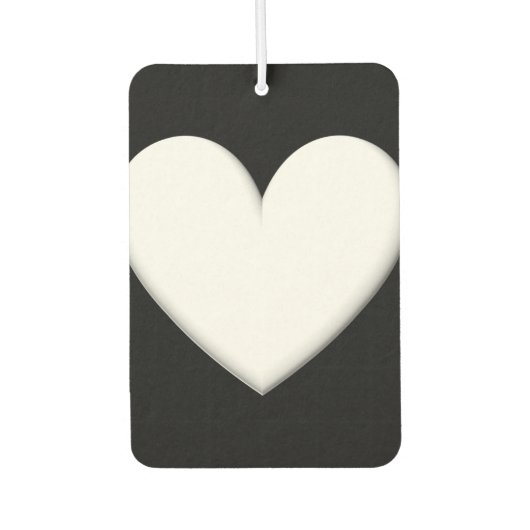 Désodorisant Pour Voiture Puffy Heart (Devant)