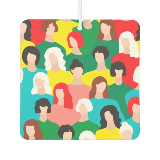 Désodorisant Pour Voiture Puissance des filles (Devant)