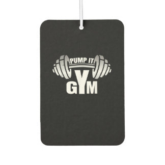 Désodorisant Pour Voiture Pump It Ness Gym Motivation sportive Hommes Femmes