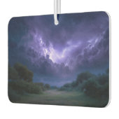 Désodorisant Pour Voiture purple blue storm landscape art (Gauche)