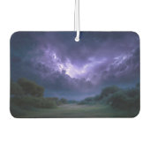 Désodorisant Pour Voiture purple blue storm landscape art (Devant)